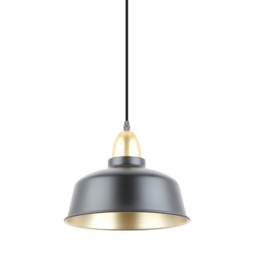 Lampă cu pendul MENSA A8063-BK 1x40W/E27 IP20 de la Zuma Line