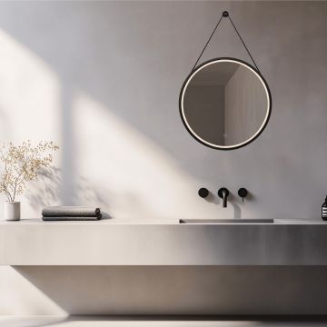 Oglinzi MIRROR WITH LED 25387 3000-4000K 15W/led 1012-1210lm IP44 de la Zambelis