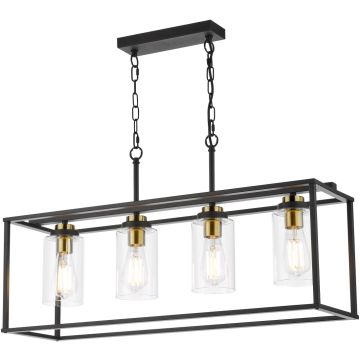 Lampă cu pendul Abel ABE8454 4x40w/e27 de la Dar Lighting