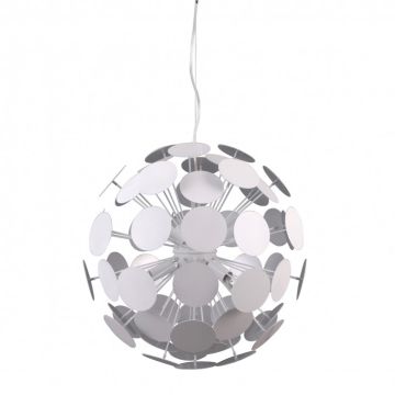 Lampă cu pendul MAILONE AD20180/6 WH+SILV 6x40W/E14 de la Italux