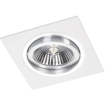 Lumină îngropată deasupra plafonului ALCAZAR LMF.AZ141WC 1x50W/G53/AR111 de la Lumifall