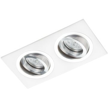 Lumină îngropată deasupra plafonului ALCAZAR LMF.AZ542WC 2x50W/G5,3/MR16 de la Lumifall