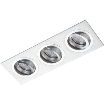 Lumină îngropată deasupra plafonului ALCAZAR LMF.AZ543SC 3x50W/G5,3/MR16 de la Lumifall