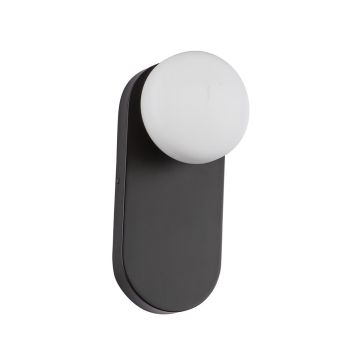 Aplique de perete Ariel ALM-ARIEL-1WB-MB-OP 1x40W/E27 de la Alora Mood