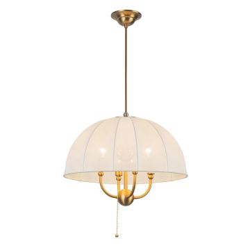 Lampă cu pendul Crosby ALM-CROSBY-P-M-BG 4x40W/E14 de la Alora Mood