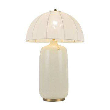 Lampă de masă Crosby ALM-CROSBY-TL-BG 1x60W/E27 de la Alora Mood