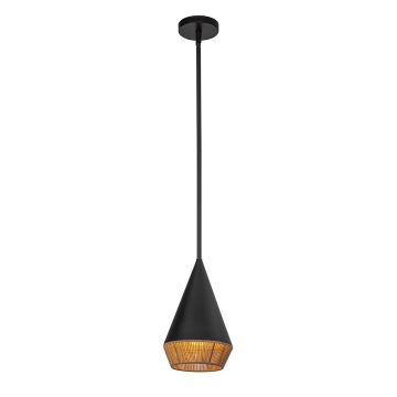 Lampă cu pendul Daphne ALM-DAPHNE-P-S-MB 1x60W/E27 IP20 de la Elstead Lighting