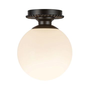 Lampă de tavan Otis ALM-OTIS-F-MB-OP 1x40W/E27 ip44 de la Alora Mood
