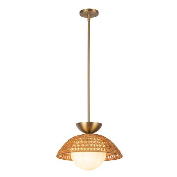 Lampă cu pendul Perth ALM-PERTH-P-GD 1x60W/E27 IP20 de la Elstead Lighting