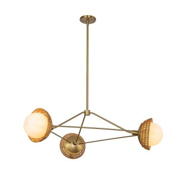 Candelabru Perth ALM-PERTH3-GD 3x40W/E14 IP20 de la Elstead Lighting