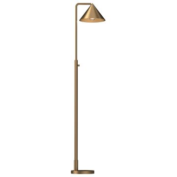 Lampă de podea Remyck ALM-REMYCK-FL-GD 1x60W/E27 IP20 de la Elstead Lighting