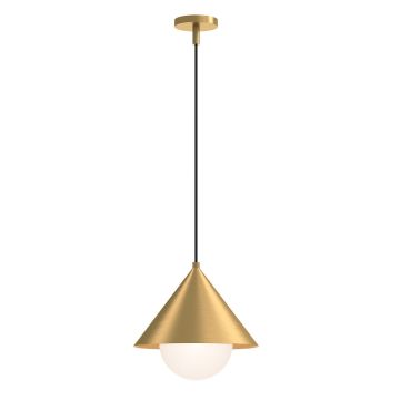 Lampă cu pendul Remyck ALM-REMYCK-P-GD 1x60W/E27 IP20 de la Elstead Lighting