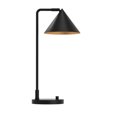 Lampă de masă Remyck ALM-REMYCK-TL-BK 1x60W/E27 IP20 de la Elstead Lighting
