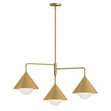 Candelabru Remyck ALM-REMYCK3-GD 3x60W/E27 IP20 de la Elstead Lighting