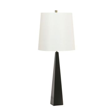 Lampă de masă Ascent ASCENT-TL-BLK-W 1x60W/E27 de la Elstead Lighting