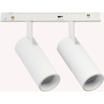 Proiector de șină ALFA NIKO Magnetic AZ6514 3000 / 4000 / 6000k 2x14W/LED IP20 de la Azzardo