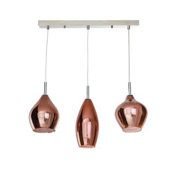 Lampă cu pendul AMBER MILANO 3 AZ3078 3x40W/G9 IP20 de la AZzardo