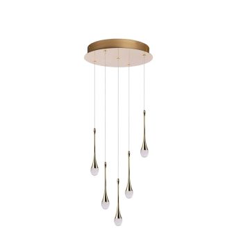 Lampă cu pendul DALMA AZ6008 3000 5x28W/LED 2240lm IP20 de la Azzardo