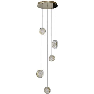 Lampă cu pendul EUFORIA PENDANT AZ6738 3000k 5x30W/LED IP20 de la Azzardo