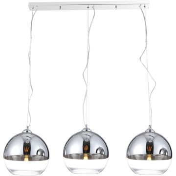 Lampă cu pendul SILVER BALL AZ4751 3x40W/E27 de la AZzardo