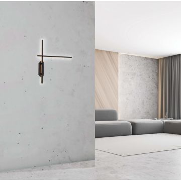 Aplique de perete WALL LAMP 1945 3000K 20W/led 908lm IP20 de la Zambelis