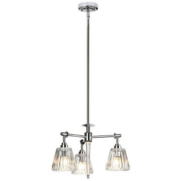Lampă de tavan AGATHA BATH-AGATHA3P-PC 3x3,5W/G9 320LM IP44 de la Elstead Lighting