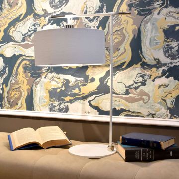 Lampă de masă BALANCE BALANCE-TL-WPN 1x60W/E27 de la Elstead Lighting
