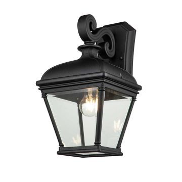 Aplique de perete Bayview BAYVIEW-2L-BK 1x60W/E27 IP44 de la Elstead Lighting