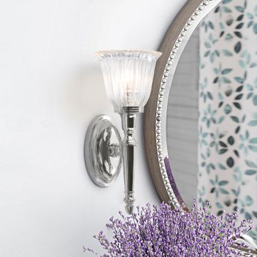 Aplique de perete DRYDEN BATH-DRYDEN1-PC 1x40W/G9 IP44 de la Elstead Lighting