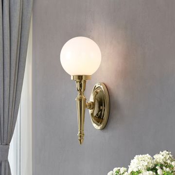 Aplique de perete DRYDEN BATH-DRYDEN4-PB 1x40W/G9 IP44 de la Elstead Lighting