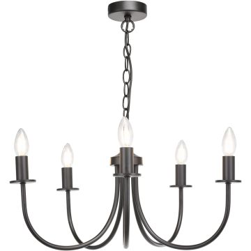 Candelabru Becca BEC0522 5x40w/e14 de la Dar Lighting