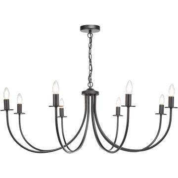 Candelabru Becca BEC0822 8x40w/e14 de la Dar Lighting