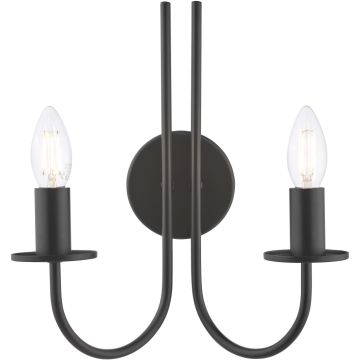 Aplique de perete Becca BEC0922 2x40w/e14 de la Dar Lighting