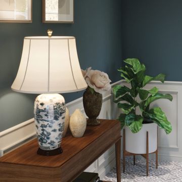 Lampă de masă BLUE BLUE-TRAD-WP-TL 1x60W/E27 de la Elstead Lighting