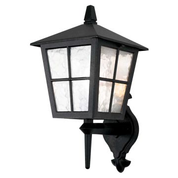 Aplique de perete CANTERBURY BL46M-BLACK 1x60W/E27 IP43 de la Elstead Lighting