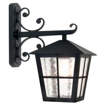 Aplique de perete CANTERBURY BL52M-BLACK 1x60W/E27 IP43 de la Elstead Lighting