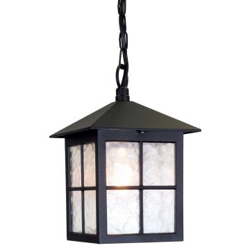 Lampă cu pendul WINCHESTER BL18B-BLACK 1x60W/E27 IP43 de la Elstead Lighting