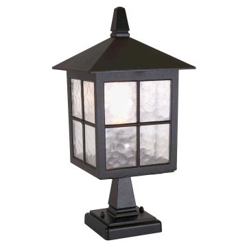 Lampă de podea WINCHESTER BL25-BLACK 1x60W/E27 IP43 de la Elstead Lighting