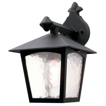 Aplique de perete YORK BL2-BLACK 1x60W/E27 IP43 de la Elstead Lighting