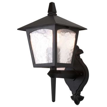 Aplique de perete YORK BL5-BLACK 1x60W/E27 IP43 de la Elstead Lighting
