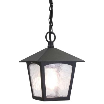 Lampă cu pendul YORK BL6B-BLACK 1x60W/E27 IP43 de la Elstead Lighting