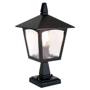 Lampă de podea YORK BL7-BLACK 1x60W/E27 IP43 de la Elstead Lighting