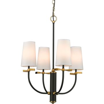 Candelabru BOW P04183BK 4x40W/E14 de la Cosmolight