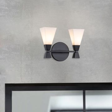 Aplique de perete Bowtie BOWTIE-2-MB 3000 K 2x3 W/G9 600 lm ip44 de la Elstead Lighting