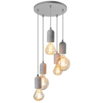 Lampă cu pendul VOLTA AZ2386 5x40W/E27 IP20 de la AZzardo