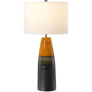Lampă de masă BURNT OAK BURNTOAK-TL 1x60W/E27 de la Elstead Lighting