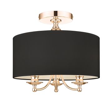 Lampă de tavan ABU DHABI C03480AU-BK 3x40W/E14 de la Cosmolight