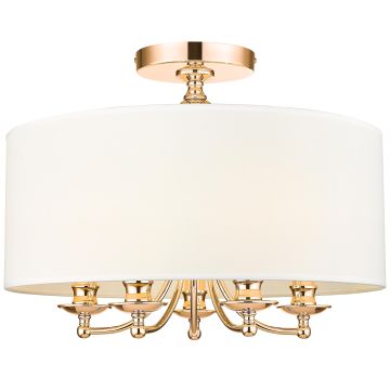 Lampă de tavan ABU DHABI C05442AU-WH 5x40W/E14 de la Cosmolight