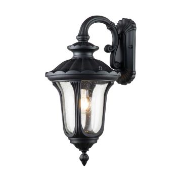 Aplique de perete Chicago CC2-S-BK 1x60W/E27 IP44 de la Elstead Lighting