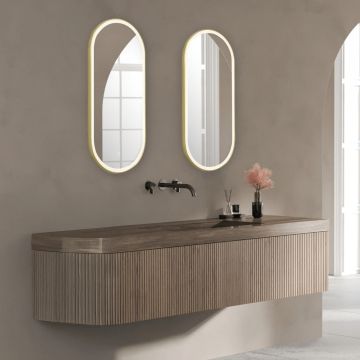 Oglinzi MIRROR WITH LED 25386 3000-4000K 18W/led 1564-1739lm IP44 de la Zambelis
